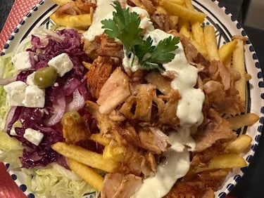 assiette kebab