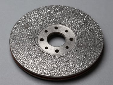 Metal bond flat diamond grinding wheel for optical glass and silicon wafers