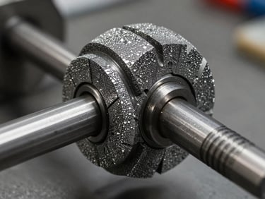 Vitrified bond cylindrical OD diamond wheel for optical rod and PCD blank grinding