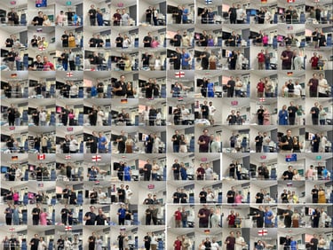 Photos of thousands of international patients who ditch their glasses