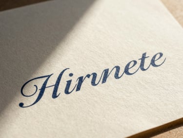 Textured close-up of heavy cotton paper with elegant typography, soft shadows, warm natural light, high-contrast editorial style.