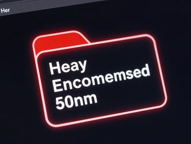 Sleek tech photography, high contrast macro shot of a heavy uncompressed image file size warning on a dark screen, glowing red accent