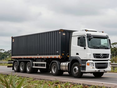 Locação de Caminhão Baú na Amazônia para logística e transporte de cargas