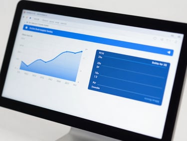 Minimal abstract medical data visualization on a device screen showing active recall performance metrics and diagnostic charts, crisp technology photography.
