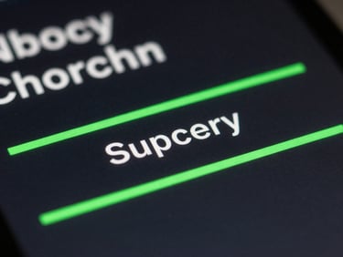 Macro detail of a dark mode checkout interface, glowing green accent lines, ultra-clean typography, showing a successful transaction state.