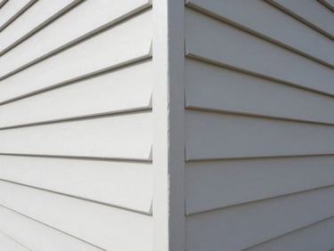 sharp architectural photography, close-up of clean siding joints and heavy-duty fiber cement planks