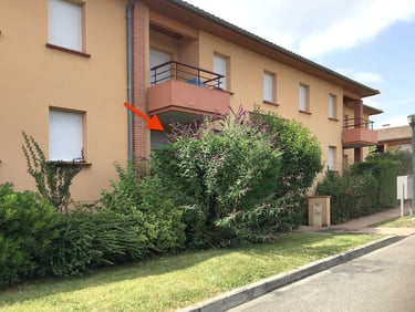 Appartement vendu loué pour investissement locatif à Gagnac/Garonne, près de Toulouse.  Vaissière
