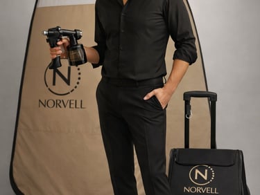 BTan LLC mobile spray tan artist Brandon Busche