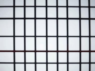 Abstract graphic representing a static, fixed payment structure, sharp lines, monochrome with a hint of red, cool office lighting, high contrast