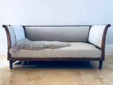 The Upholstery and Design Studio South Buckinghamshire - Linen Drop End Sofa
