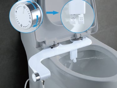 Non-electric and electric bidet seats and attachments. available for worldwide market programmes.