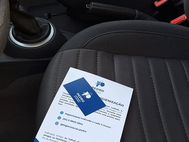 Banco de carro Higienizado