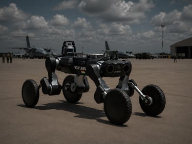 RAV-Q Modular Quadruped Robot