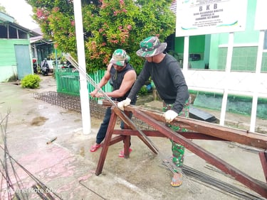 Satgas TNI Manunggal Membangun Desa