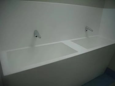 ΧΕΙΡΟΥΡΓΙΚΟΙ ΝΕΡΟΧΥΤΕΣ SURGICAL SINK SCRUB UP CORIAN