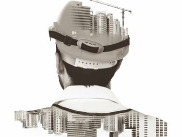 a man in a helmet and a helmet on