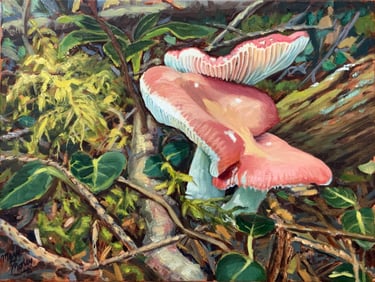 Love Flows  - Painting by Mary Morey