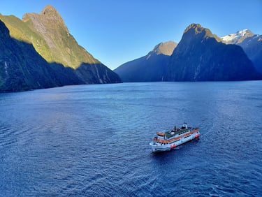 Milford Sound in New Zealand
