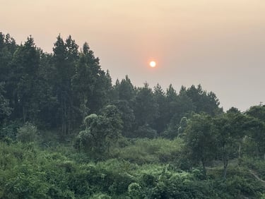 Ajodhya Hills Sunset, Purulia