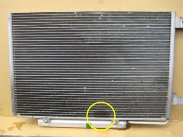 Another Leaky Damaged Condenser