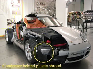 Porsche Cayman Condenser