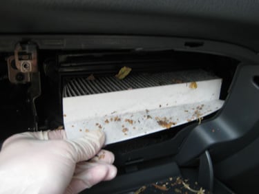 Renault Laguna Pollen Filter Removal