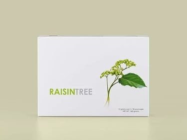 RaisinTree, from Japanese Raisin Tree, supports natural cleansing and boosts your body’s vitality.
