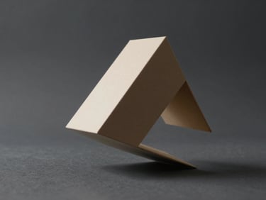 Single still frame from a brand motion sequence — abstract geometric form mid-rotation against a charcoal ground, motion blur softly trailing the leading edge, studio-clean composition