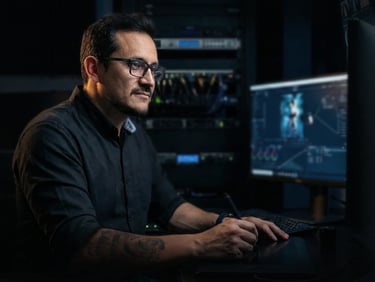 Fotografía de producto premium con expansión digital generada por IA