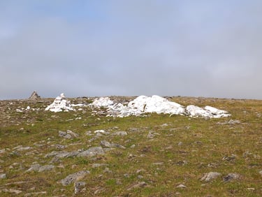Baltasis kvarcas Norvegijos šiaurėje