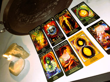 Tarot love cards for easy tarot readings beginners and advanced the I Am One tarot deck