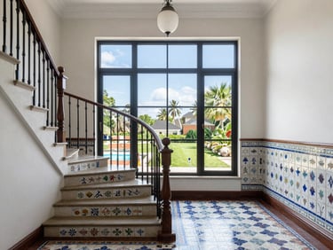 3 photos with luxury remodels before and after