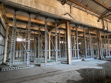 steel, propping