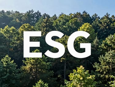 Macro detail of a data interface displaying ESG metrics, crisp architectural photography, bright morning daylight, cool forest greens and deep blues, sharp focus, 35mm