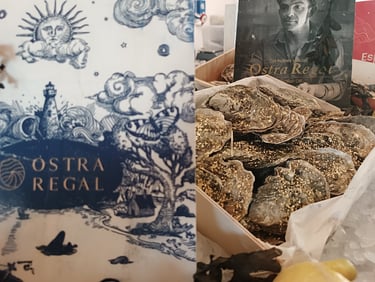 Selezione di ostriche Ostra Regal servite al Bistrot Pedol Porta Nuova