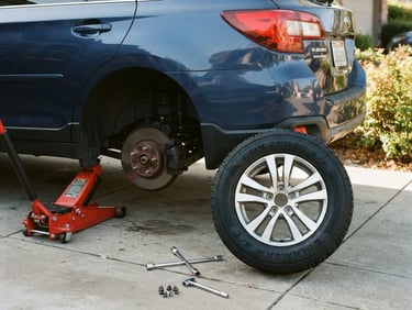 Tire repair image