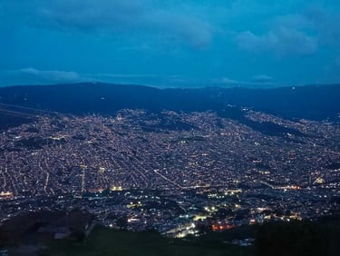 Vista de Medellín desde San Felix