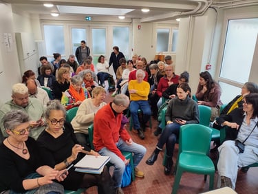 Réunion des bénévoles de CUP25