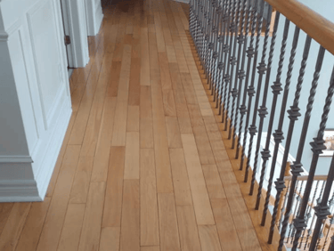 Floor and baseboard cleaning for move-out properties in Durham Region