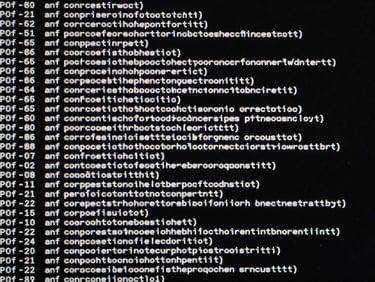 Terminal screenshot of perf stat output with annotated callout lines pointing to specific counter rows, white monospace text on a near-black background, full-width frame with no margin, crisp pixel-perfect rendering, no motion blur