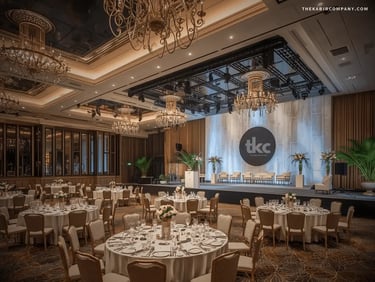 Corporate event set up at Westin Gurgoan by The Kabir Company