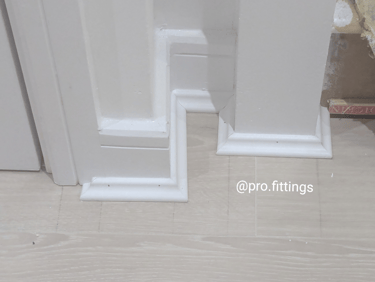 Scotia/beadings installed by Pro Fittings Ltd in Stratford
