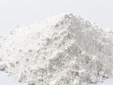 pure white barytes