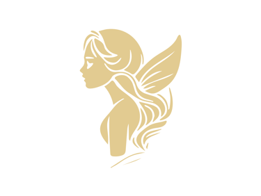 portrait femme angelesse face droite