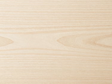 Extreme close-up overhead flat-lay of aspen timber board surface under even neutral daylight, fine pale cream-white grain with subtle figuring, smooth texture visible across the full frame, no figures, no text