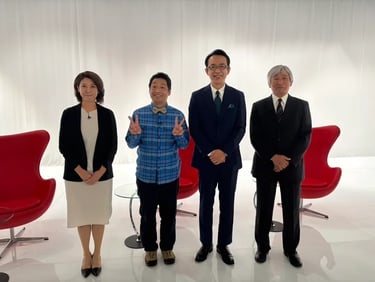 テレビ大阪「関西リーダー列伝」出演者集合写真｜堺市のニュースならサカイタイムズ