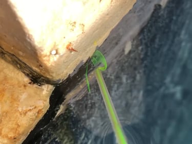 injection colorant tracant detection fuite carrelage piscine