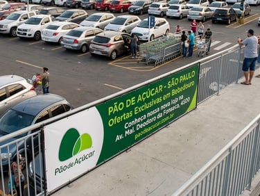 placa, banner e lona para propaganda