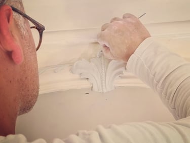 Modelleren van een ornamenten door Barry Zardoni