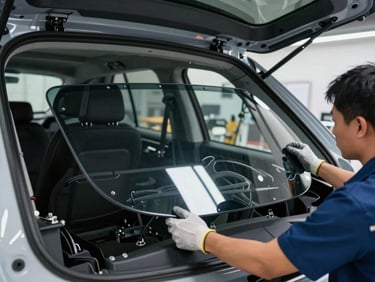 rear window replacement Albury